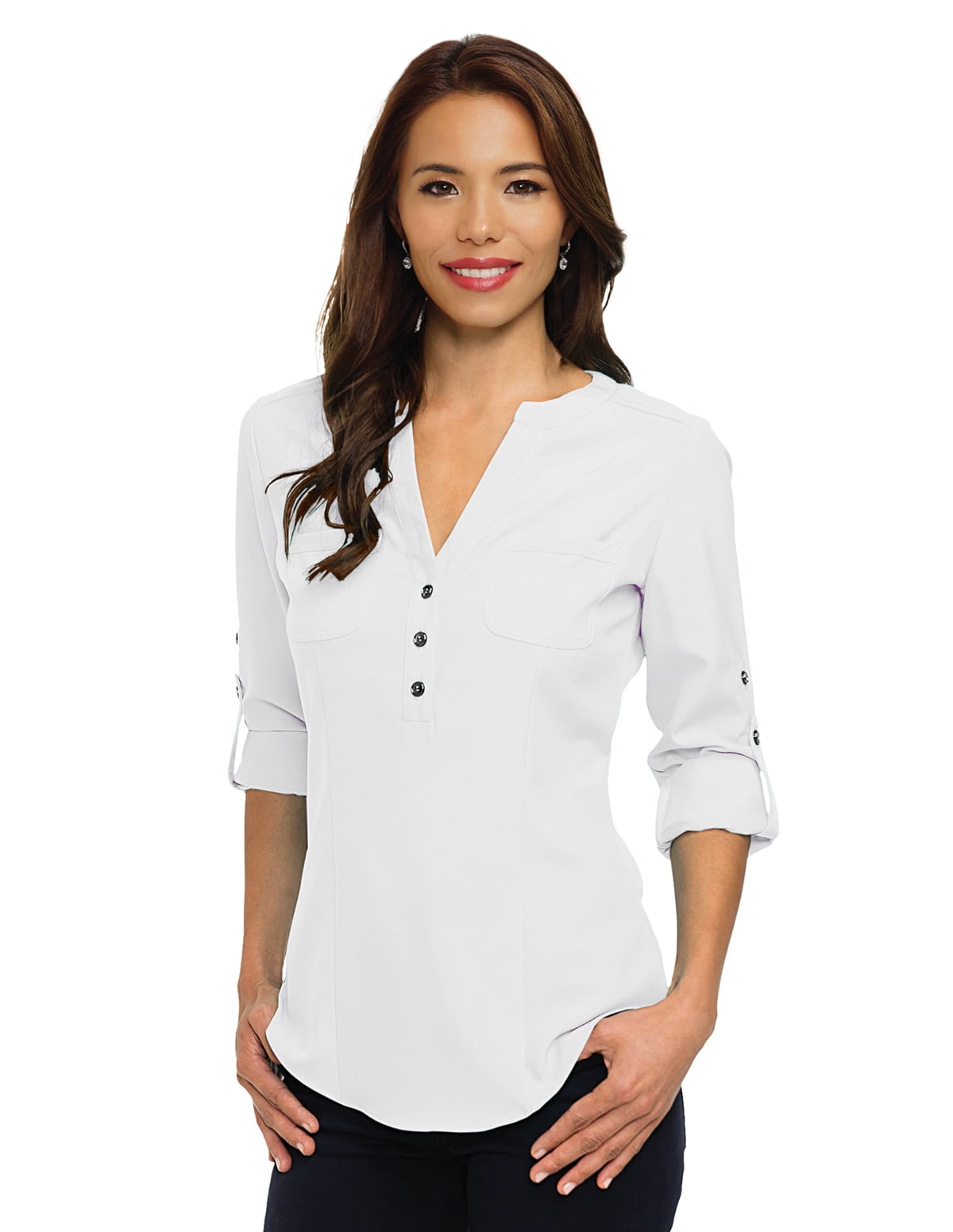 TSHIRT LONG SLEEVE LILIES 07_WHITE