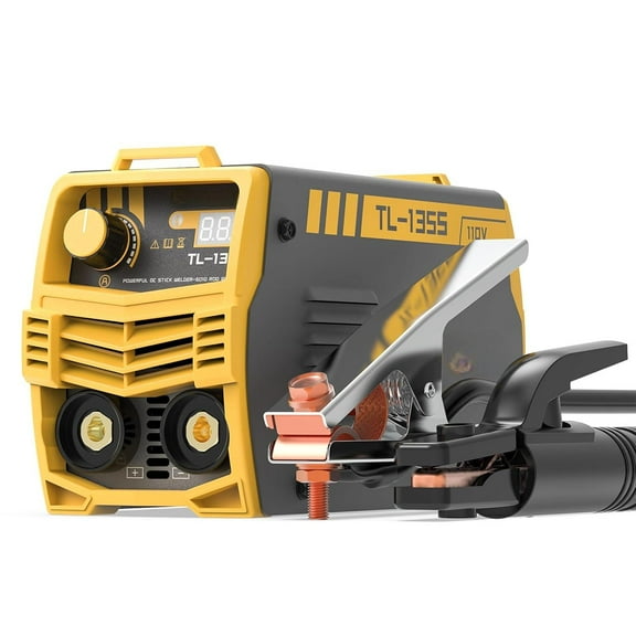 135A 110V Stick Welder MMA arc Welder Machine dc Inverter Welder with Digital Display Portable Welding Machine