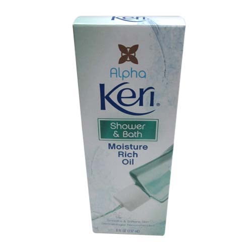 Alpha Keri Shower And Bath Moisture Rich Oil 8 Oz