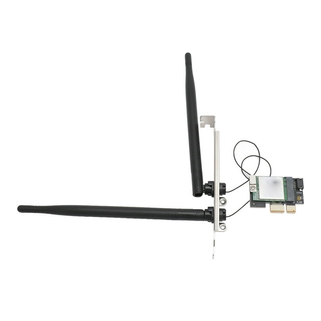 5G Card, 2.4G 5G 867Mbps Dual Band PCIe WiFi Adapter Card For Win System Computer, 802.11AC BT4.1 Plug And Play