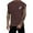 Brown, variant on Krdevn Men's Summer Loose Size Sleeveless Sports T Shirt,Tank Tops Men,L