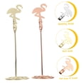 thumbnail image 5 of ETHZZLE 3-Pack Flamingo Metal Photo Clips in Assorted Colors, Decorative Memo Holders for Desk Organization and Home Office, 5 of 8