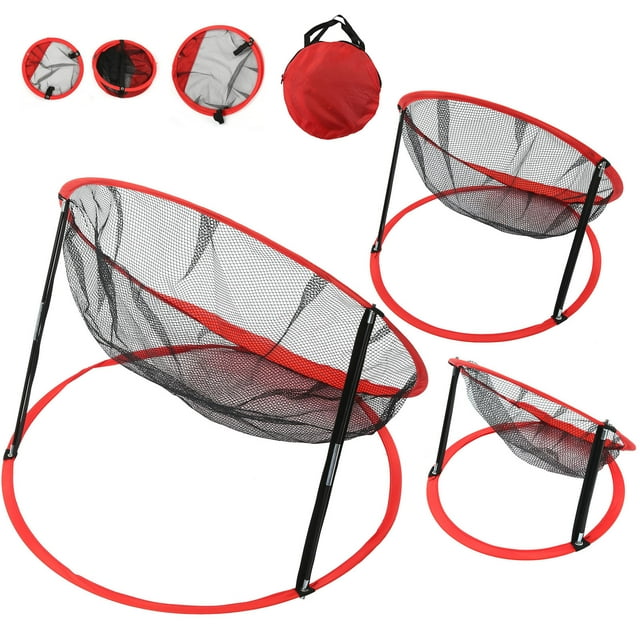 Chipping Practice Net, Foldable Portable Chipping Net For Backyard For Outdoor