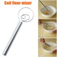 thumbnail image 2 of VALINK Danish Dough Whisk 12 Inch Stainless Steel Dutch Dough Whisk Portable Kitchen Tool, 2 of 6