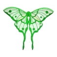 thumbnail image 4 of Disfraz de alas de mariposa, accesorios de cosplay para disfraces de hadas, foto de alas de hada Verde, 4 of 9