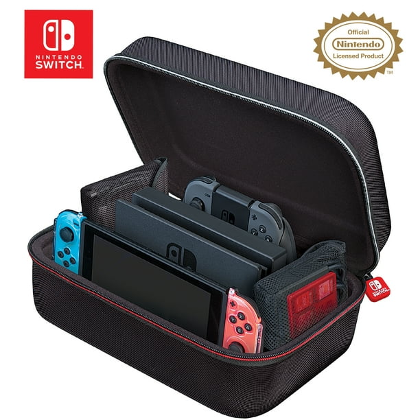 RDS Industries Nintendo Switch Travel Kit Deluxe Console Holder with Game Cartridge Storage Walmart Business Supplies