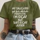 thumbnail image 2 of Blusas sueltas casuales con estampado interesante y cuello redondo para mujer Fridja gope16, 2 of 5