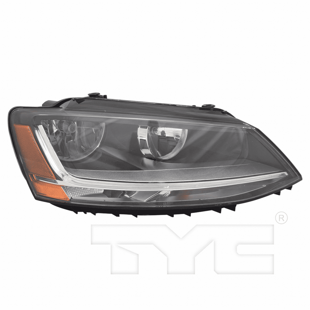 For Volkswagen Jetta headlight 2017 2018 Passenger Side Halogen w/ LED
