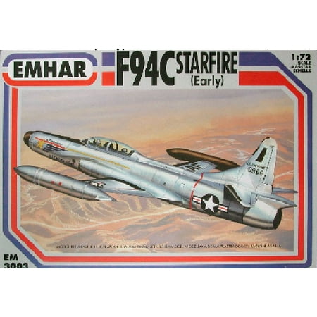 - 1/72 F94C Early Starfire USAF Interceptor Aircraft