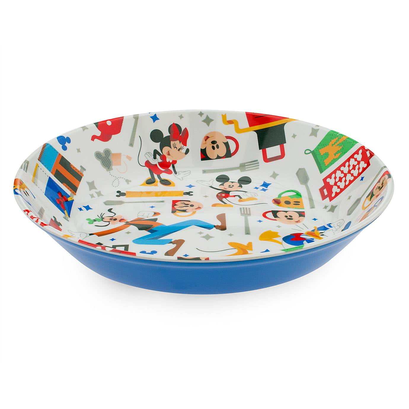 Disney Parks Mickey And Friends Ware Set Of 6 Melamine Plates New, 1 - Fred  Meyer