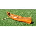 thumbnail image 5 of Wooden Canoe With Ribs Curved Bow Matte Finish 10 ft, 5 of 5