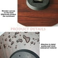 thumbnail image 3 of Reloj de pared decorativo vintage - Reloj de pared de madera silencioso y fácil de leer Adepaton BST3001062-1, 3 of 5