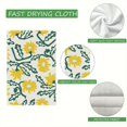 thumbnail image 4 of Eveokoki African Daisy Flower Kitchen Dish Towel Set of 2, Floral Ultra Absorbent Hand Drying Baking Cooking Cloth, Spring Seasonal Decor Home Decorations 16 x 24 Inch, 4 of 5