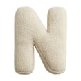thumbnail image 1 of Clearance Hot Sales! Velvet Initial Letter Pillow English Letters Pillow Sofa Cushion Decorative Alphabet Cushion Kids Room Nursery Decor Gift For Little Babies, 1 of 7