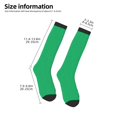 thumbnail image 2 of Naloa Forestgreen Thigh High Socks Extra Long Stretchy Sock Women Over Knee High Opaque Stocking Daily Wear, 2 of 6