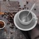 thumbnail image 4 of Kit de Taza de café con Aislamiento de Acero Inoxidable de Primera Café con Aislamiento de Acero Inoxidable Kit Combinado de Taza de café de Doble Pared con Tapete de ANGGREK Otros, 4 of 8