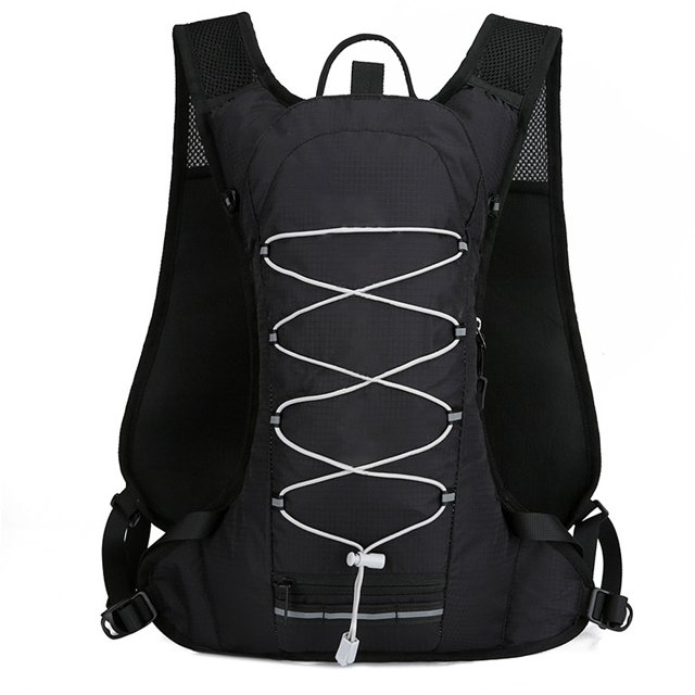 Bolsa de ciclismo Mochila para exteriores Bolsa de senderismo ligera y transpirable para hombres y mujeres con bolsa de agua.
