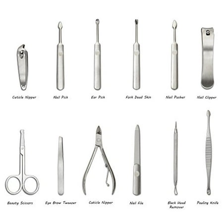 Manicure Set, ReMelange 12 In 1 Stainless Steel Professional Pedicure Kit Nail Scissors Kit for Travel Home Floral Zipper Case Grooming kit for women | Walmart Canada Manicure Set, ReMelange 12 In 1 Stainless Steel Professional Pedicure Kit Nail Scissors Kit for Travel Home Floral Zipper Case Grooming kit for women | Walmart Canada