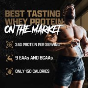 Nutrex Research 100% Whey Protein Powder Concentrate and Isolate Chocolate 2lb