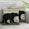 thumbnail image 3 of HENGT  Hunting Throw Pillow Bear Pillow Covers,Farmhouse Woodland Throw Pillow Covers,Hunting Pillowcases for Sofa Couch,Woodland Boy Nursery Decor Room Decor, 3 of 5