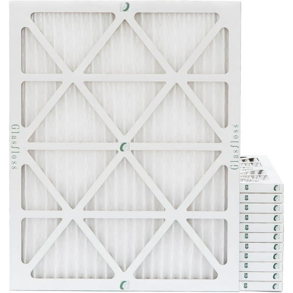 20x25x1 MERV 10 Furnace Filter (12 Pack)