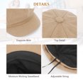 thumbnail image 2 of Skycase Women's Beret Hat French Style Artist Cap Solid Color Woolen Casual Classic,Khaki, 2 of 4