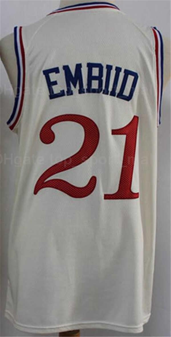 Authentic NBA Men's Jersey: Embiid 21, Simmons 25, Oman Ubuy