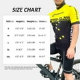 thumbnail image 7 of Sponeed Mens Bike Shirts Short Sleeve Cycling Jersey Men 3 Rear Pocket Yellow M, 7 of 7