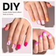 thumbnail image 7 of MelodySusie Short Square Nail Tips, 300Pcs Clear Acrylic, Half Matte Full Cover Press on Nails for DIY Extension & Salon Use, 15 Sizes Pre-Shaped for Long-Lasting Manicure, 7 of 7