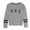 Grey - hthrgray, variant on P.J. Salvage Womens U S A Pajama Sweater, Grey, Small