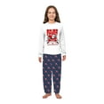 thumbnail image 4 of Hockey Santa Family Christmas Pajamas With Pockets, Ho Ho Ho Hockey Top And Bottoms, Cotton And Polyester, 4 of 7