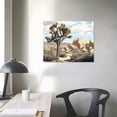 thumbnail image 4 of gouleft  Natural Scenery Canvas Wall Art Southwestern Arizona Utah Photography Desert Joshua Tree Landscape Pictures Paintings on Giclee Modern Home Decor Stretched  20x16in, 4 of 6