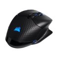 thumbnail image 3 of CORSAIR Gaming DARK CORE RGB PRO - Mouse - optical - 8 buttons - wireless, wired - Bluetooth 4.2 LE - USB wireless receiver - black, 3 of 11