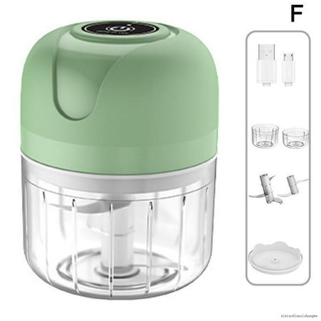 

Electric Chopper Mini USB Wireless Garlic Meat Fruit Food Vegetable E5I2