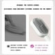 thumbnail image 3 of 1.5V Peine de pelo con cojín de aire tipo prensa para mujer, cepillo de autolimpieza, cepillo para desenredar, accesorios de estilismo para masaje, 3 of 5