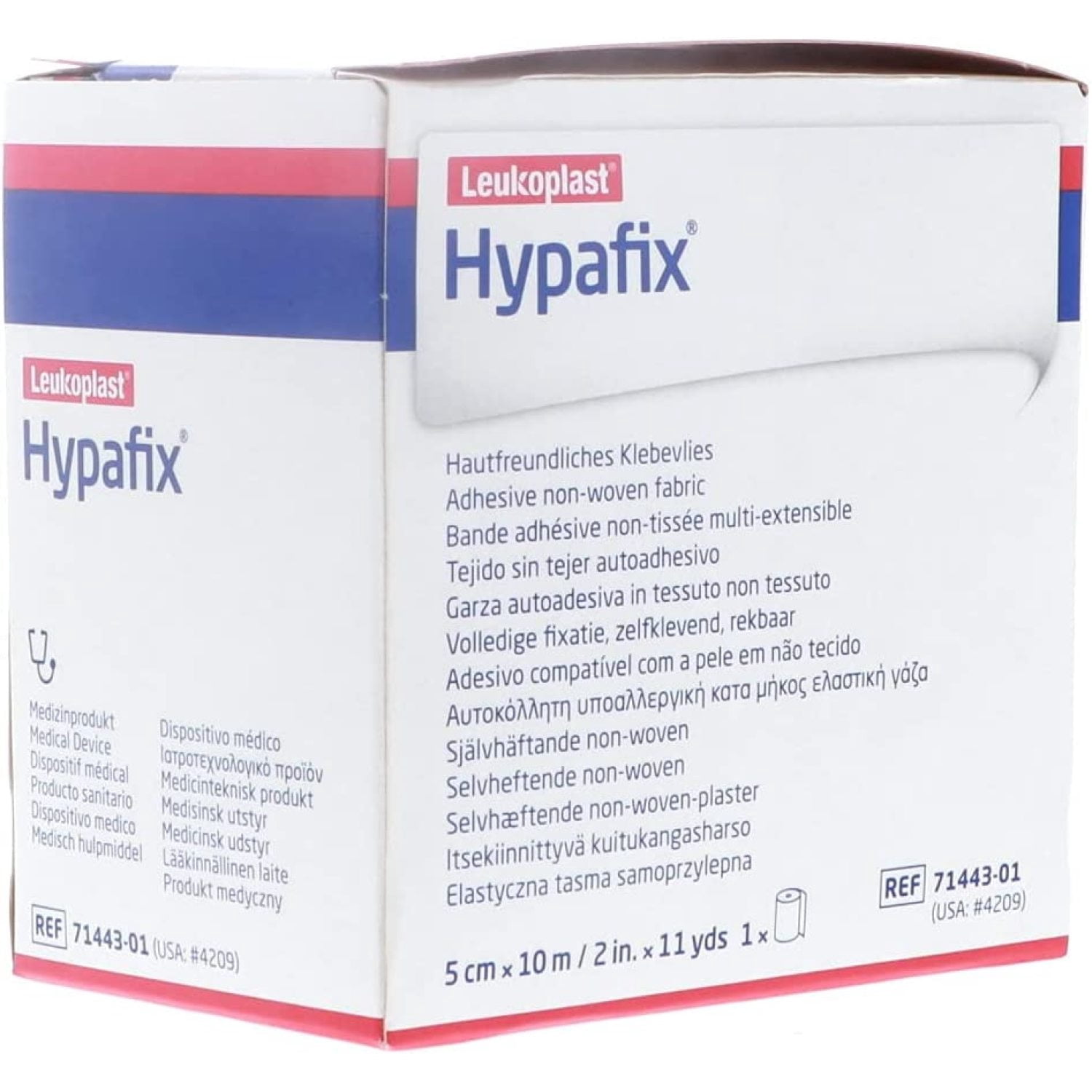 Hypafix Dressing Retention Tape 2 Inch x 10 Yards Each 3 Pack