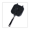 thumbnail image 1 of Egg Frying Pan Double-Sided Pancake Shape Griddle Pan Pancake Pan Non-Stick Animal Pancake Maker Mini Pancake Mold Pan, 1 of 5