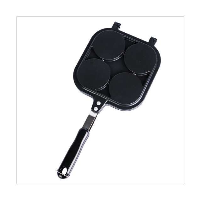 Egg Frying Pan Double-Sided Pancake Shape Griddle Pan Pancake Pan Non-Stick Animal Pancake Maker Mini Pancake Mold Pan