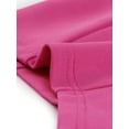 thumbnail image 5 of INSPIRE CHIC Women's Top Square Neck Asymmetrical Hem Zip Front Tank Corset Tops L Hot Pink, 5 of 5