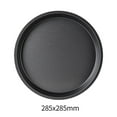 thumbnail image 2 of JeashCHAT Pizza Pan 11 Inch Round Baking Pan Non-Stick Bakeware Pizza Tray for Home Restaurant Kitchen Party, Easy to Clean, Black, 2 of 4