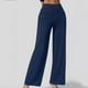 thumbnail image 3 of WILLBEST Pantalones Mujer Vaqueros Ajustados, Acampanados y de Cintura Alta Elásticos para Mujer Con Bolsillo para Cinturón y Pierna Ancha y Ajuste Cómodo Chica, 3 of 7