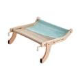 thumbnail image 2 of Percha para ventana de gato, asiento ajustable duradero, estante para gato estable sin ventosa gris azul jinwen Percha para ventana de gato, 2 of 8