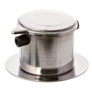 M.V. Trading TWCF Vietnamese Coffee Filter Set, Coffee Infuser Set, Slow-Drip, Single-Cup Serving, Stainless Steel, Made in Taiwan