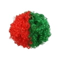 thumbnail image 2 of Peluca de color bandera para la peluca – Peluca afro tricolor explosión, fibra sintética ligera, gorra, talla única, accesorio reutilizable para ferias, 2 of 5
