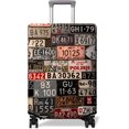 thumbnail image 1 of Travel Luggage Cover Suitcase Protector Fits 18-32 Inch Luggage Wheel Covers Patterned Travel Related Items Flower Luggage Protector Elastic Luggage Anti-scratch Suitcase Cover M, 1 of 5