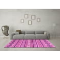 thumbnail image 3 of Ahgly Company Indoor Rectangle Abstract Pink Modern Area Rugs, 2' x 4', 3 of 4