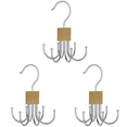 thumbnail image 1 of Colgador Giratorio 360 para Corbatas Ahorro Espacio () Amarillo, 1 of 4