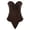 Coffee, variant on Pink Corset Tops For Women Court Style Boned Waist Cinching Bustier Tummy Control Push Up Bust Support Everyday Wear Body Shaper Bustier Top M
