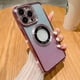thumbnail image 1 of Funda de lujo con diamantes brillantes para iPhone, carcasa chapada con gradiente Magsafe para iPhone 14 Pro Max, 11, 12, 13 Pro Max, 14 Plus Fivean unisex, 1 of 2