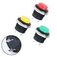 thumbnail image 4 of Goodhd 12V 16mm Starter Switch Boat Horn Momentary Push Button Metal For Car Boat Track, 4 of 4